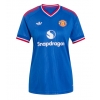 Camisa de time de futebol Manchester United Replicas 2º Equipamento Feminina 2026-27 Manga Curta Camisa de time de futebol Manchester United Replicas 2º Equipamento Feminina 2026-27 Manga Curta
